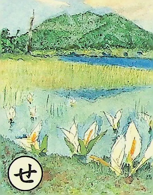 取り札: se